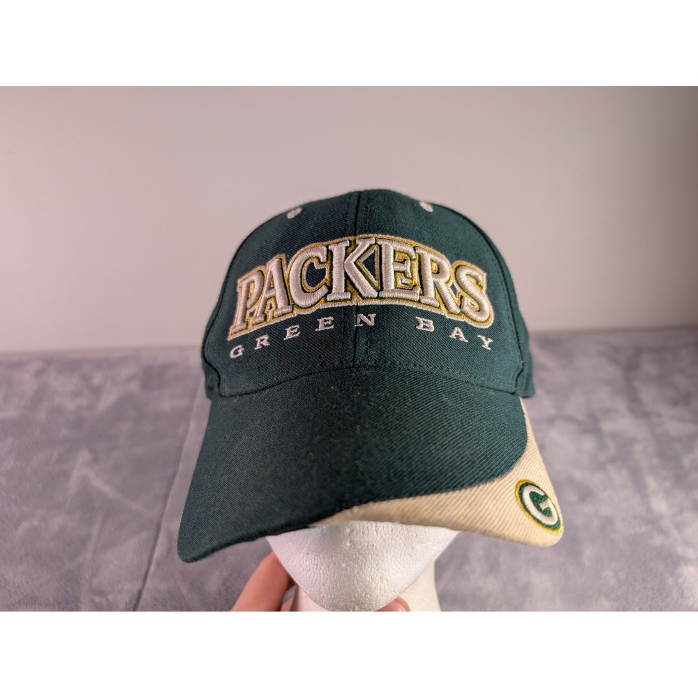 Twins Enterprise Green Bay Packers NFL Hat Green Wool Blend Adjustable Cap